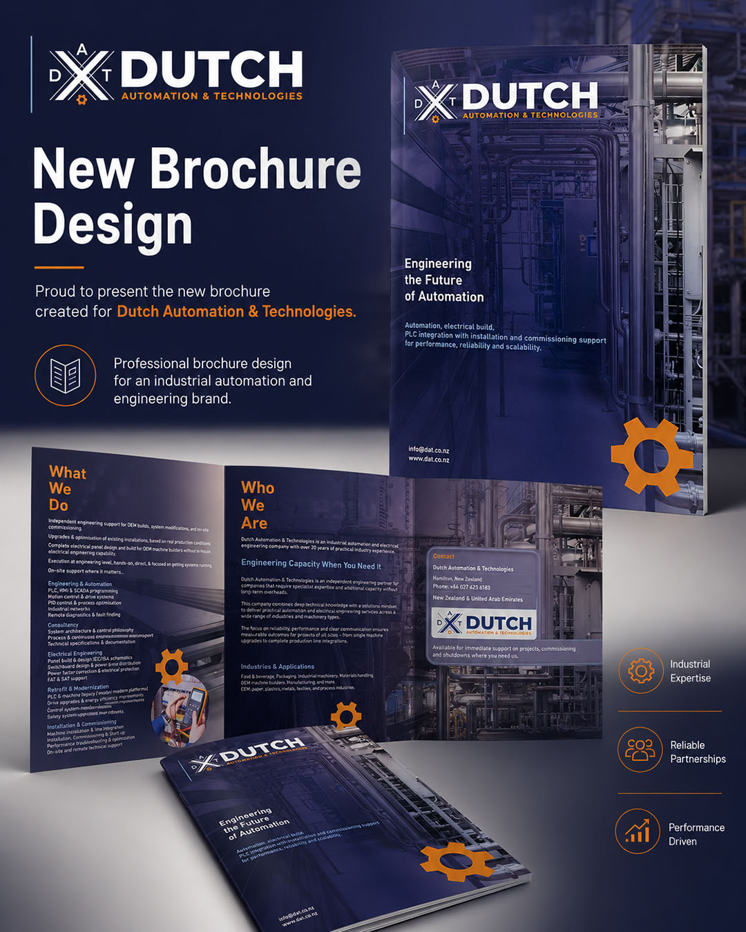 Dutch Automation Technologies brochure promo